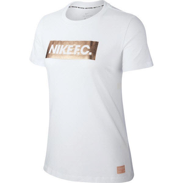 Nike WOMAN NK FC TEE BLOCK LOGO BV7097 100 S