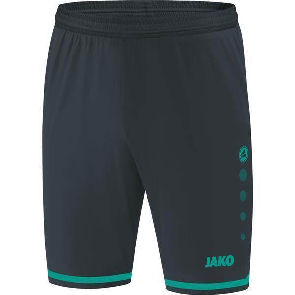 JAKO Sporthose Striker 2.0 XL Anthrazit/Türkis