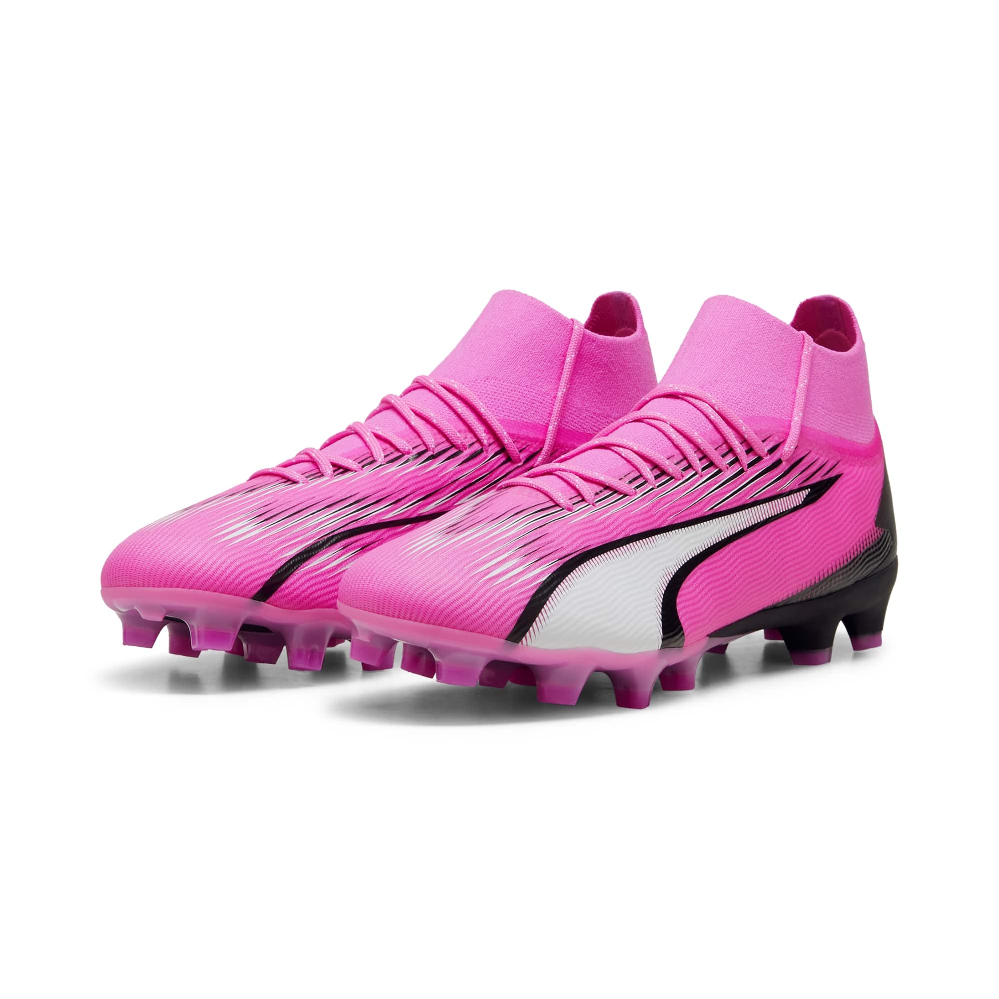 Puma Ultra Pro FG/AG Fussballschuhe poison pink-puma white-black 45