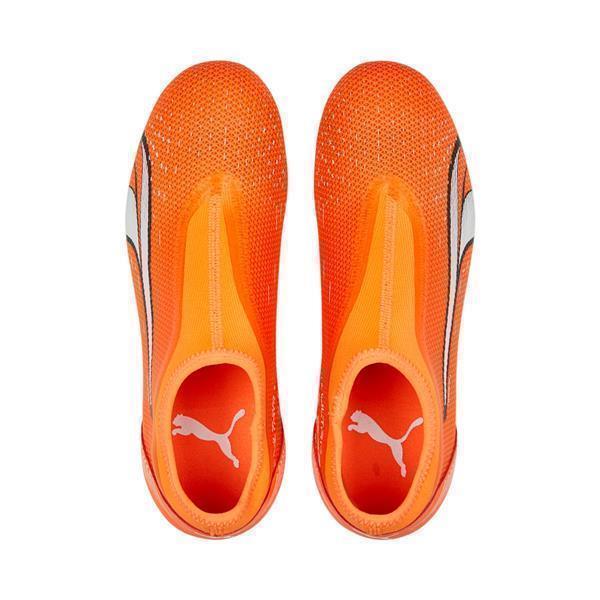Puma Ultra Match LL FG/AG Junior Fussballschuhe ultra orange/puma white/blueglimmer 34,5