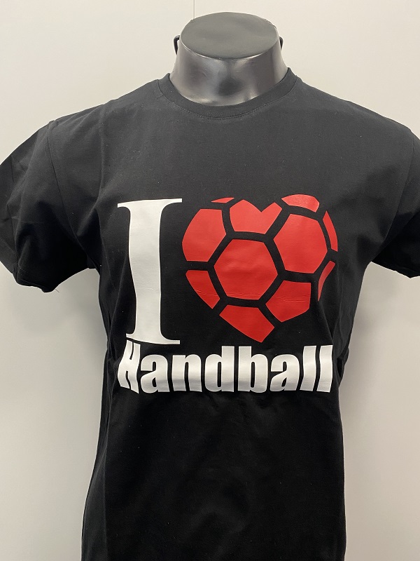 SD Handballshirt schwarz 7/8