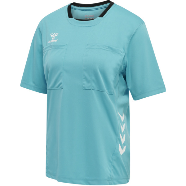 Hummel hmlREFEREE CHEVRON WO JERSEY S/S - SCUBA BLUE - M