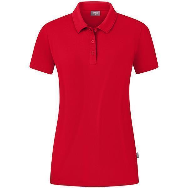 JAKO Polo Organic Stretch, M, rot