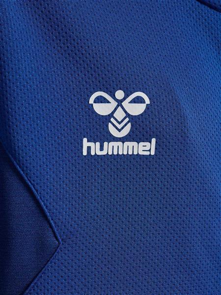 Hummel hmlAUTHENTIC PL ZIP HOODIE KIDS - TRUE BLUE - 176