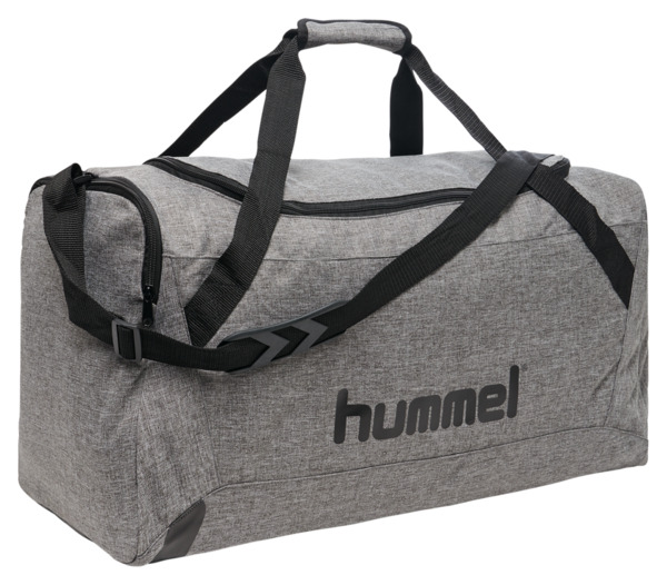 Hummel CORE SPORTS BAG - GREY MELANGE - S