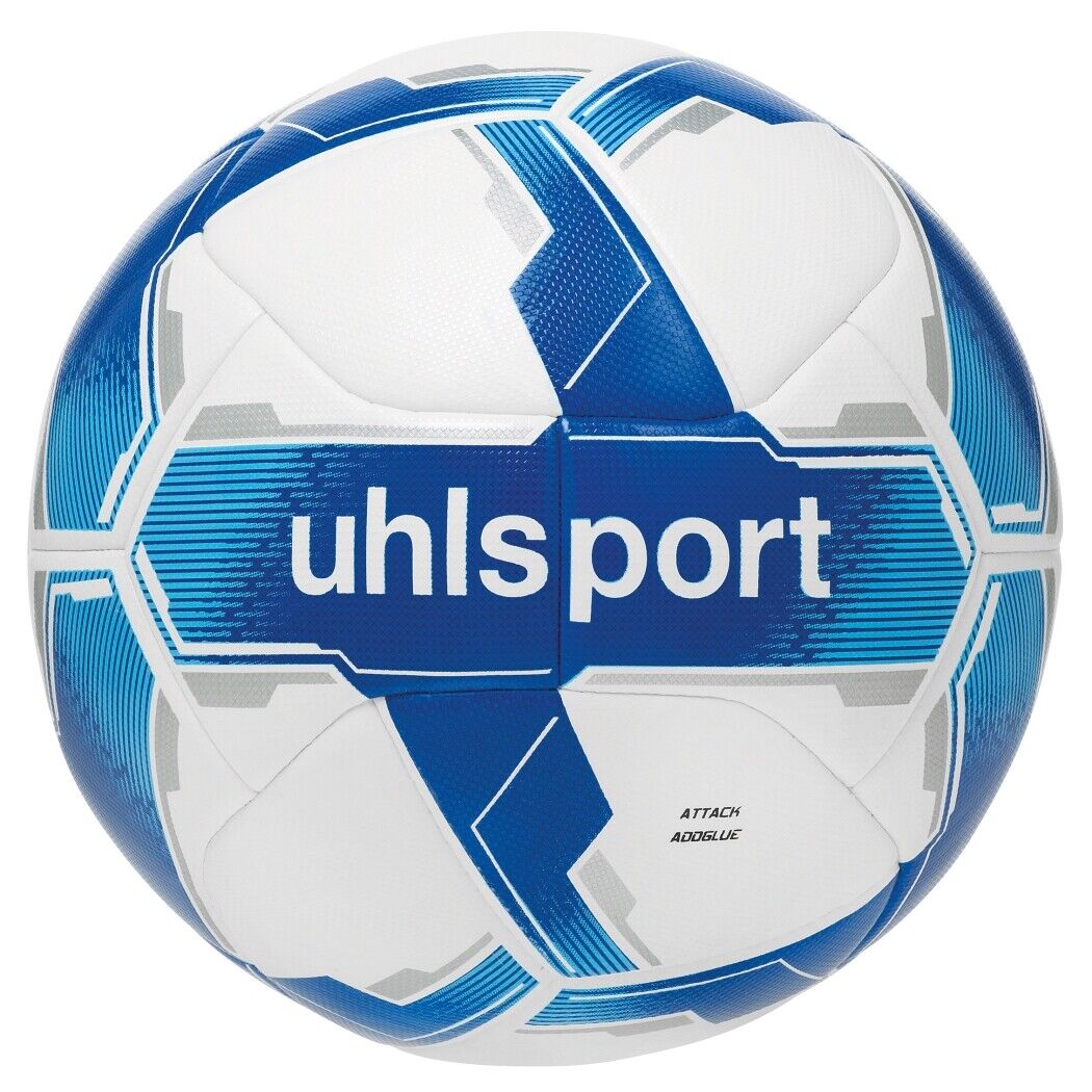 Uhlsport Attack Adglue Trainingsball 5 Weiß/Blau