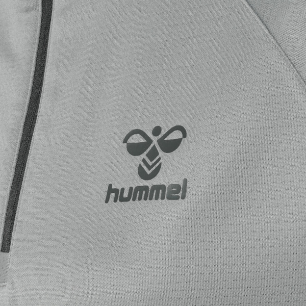 Hummel hmlGG12 ACTION HALF ZIP SWEAT WOMAN - ALLOY - XL