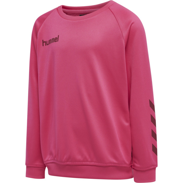 Hummel hmlPROMO KIDS POLY SWEATSHIRT - RASPBERRY SORBET - 176