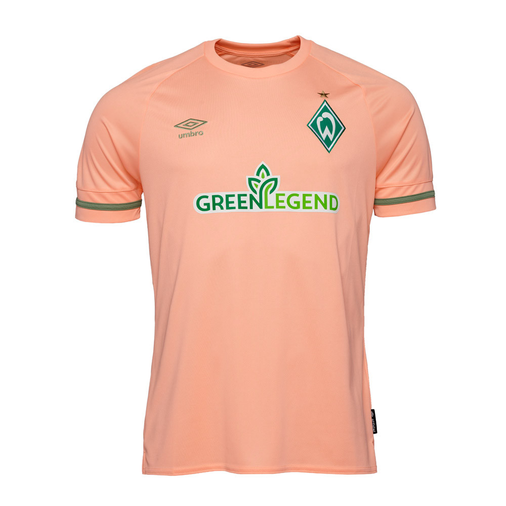 Umbro Werder Bremen Away Jersey Saison 2022/23 L peach