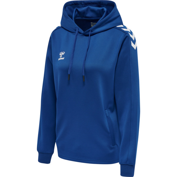 Hummel hmlCORE XK POLY SWEAT HOODIE WOMAN - TRUE BLUE - M