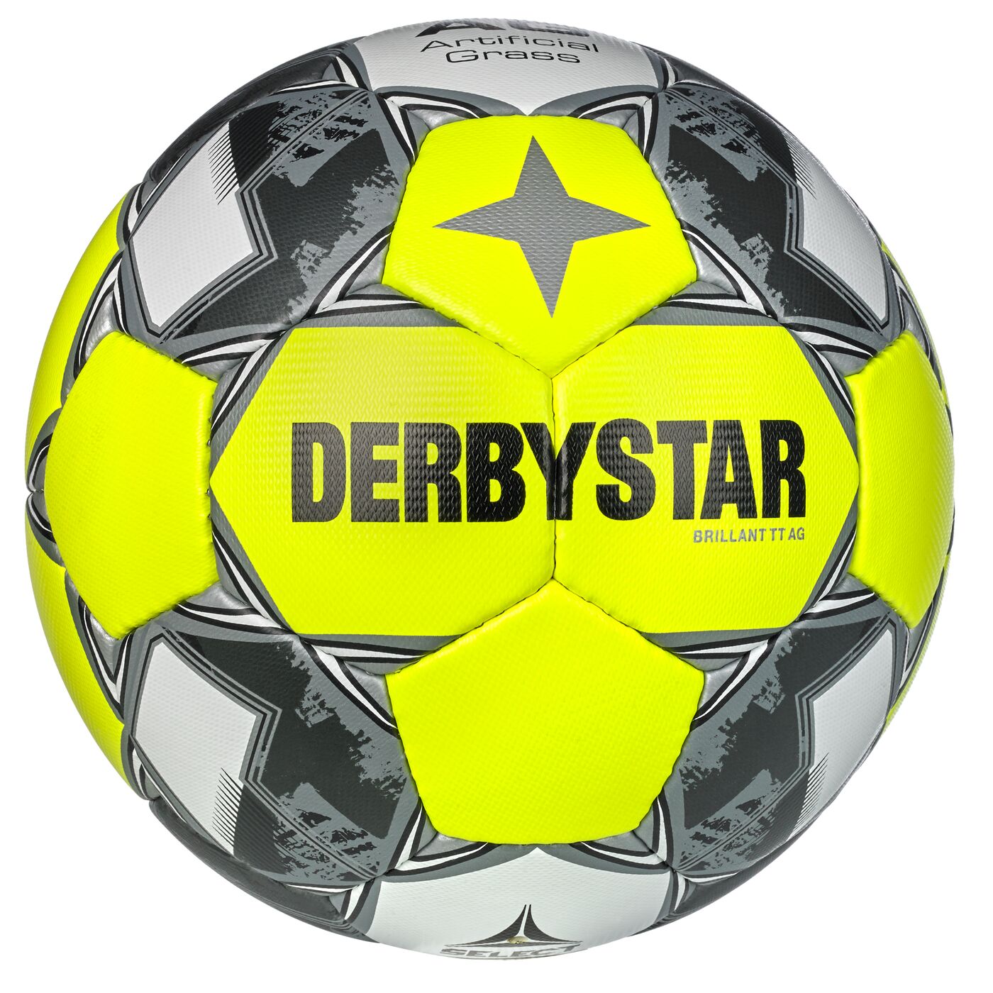 DERBYSTAR FB-BRILLANT TT AG Trainingsball gelb/silber 5