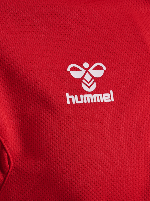 Hummel hmlAUTHENTIC HALF ZIP SWEAT TRUE RED 3XL
