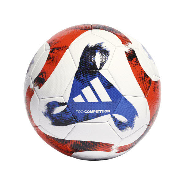 adidas Tiro Com Spielball weiß/orange/blau 5