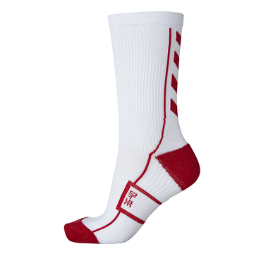 Hummel TECH INDOOR SOCK LOW 32-35 weiß/rot