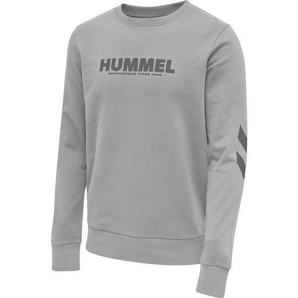 Hummel hmlLEGACY SWEATSHIRT PLUS - GREY MELANGE - 3XL
