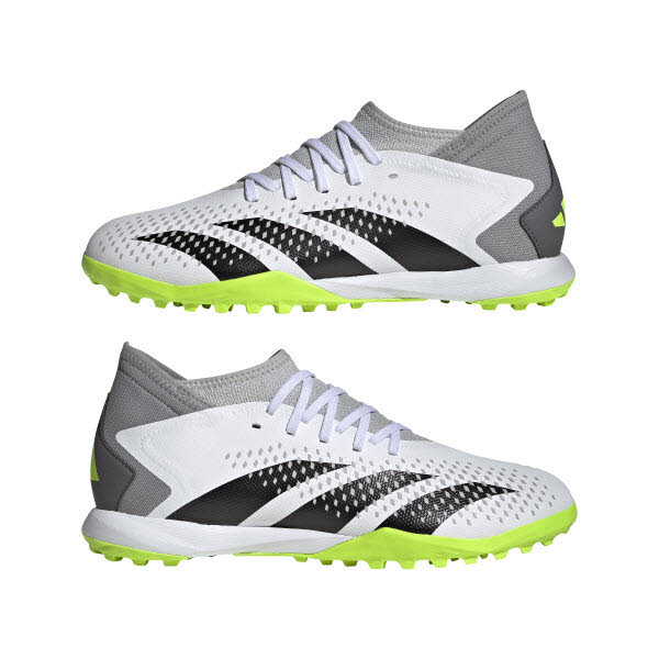 adidas  PREDATOR ACCURACY.3 TF weiß/grau/schwarz 46