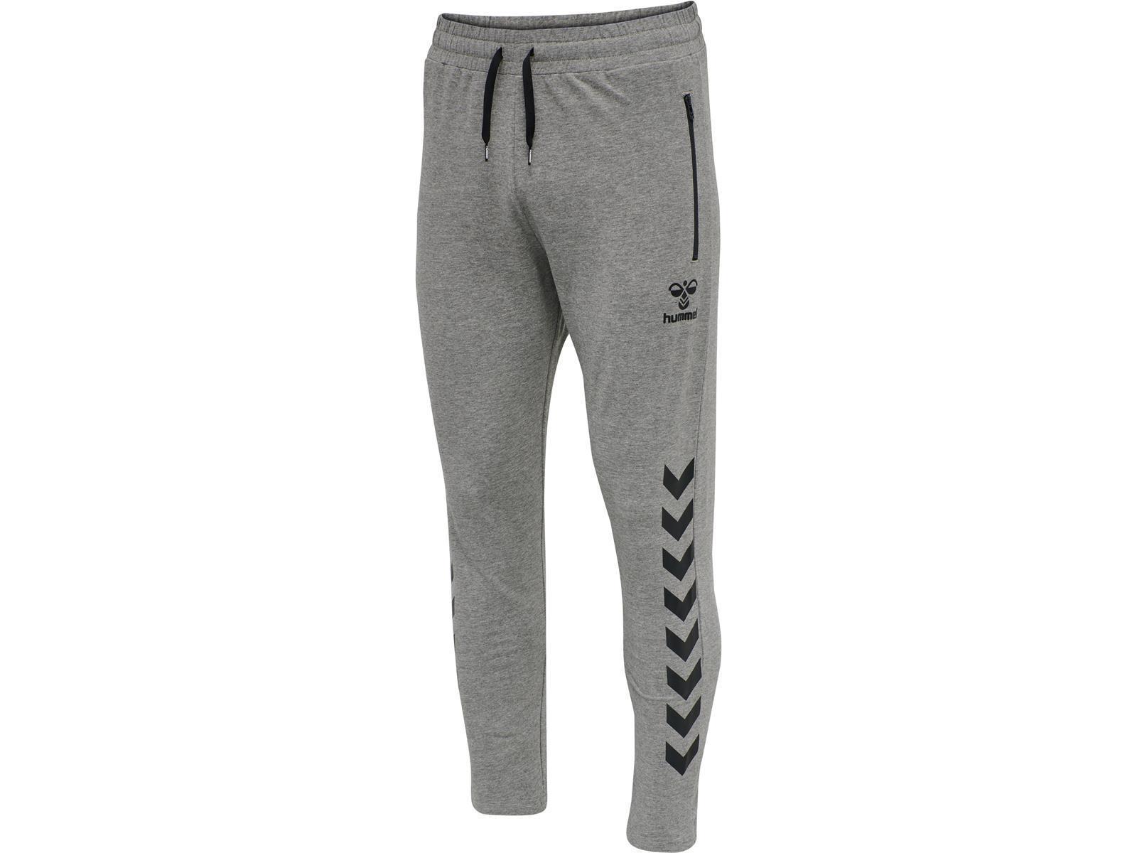 Hummel hmlRAY 2.0 TAPERED PANTS DARK GREY MELANGE S