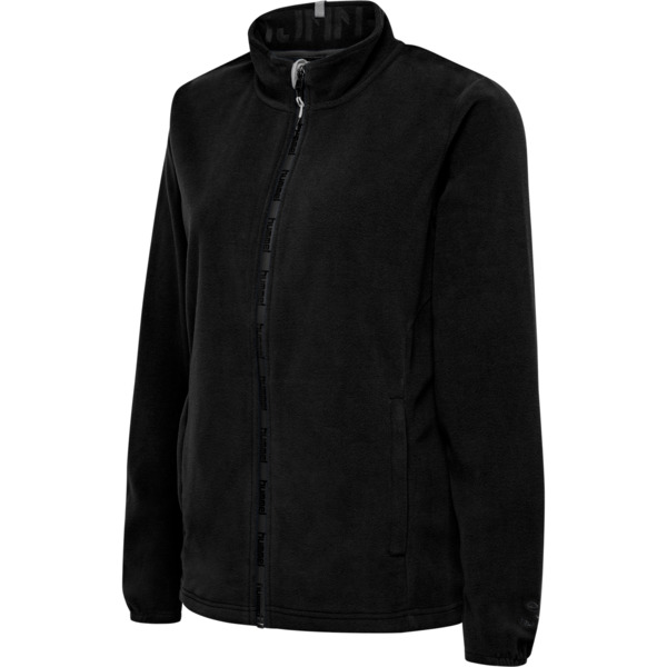 Hummel hmlNORTH FULL ZIP FLEECE JACKET WOMAN - BLACK/ASPHALT - M