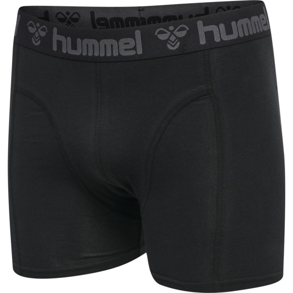 Hummel hmlMARSTON 4-PACK BOXERS BLACK/BLACK M