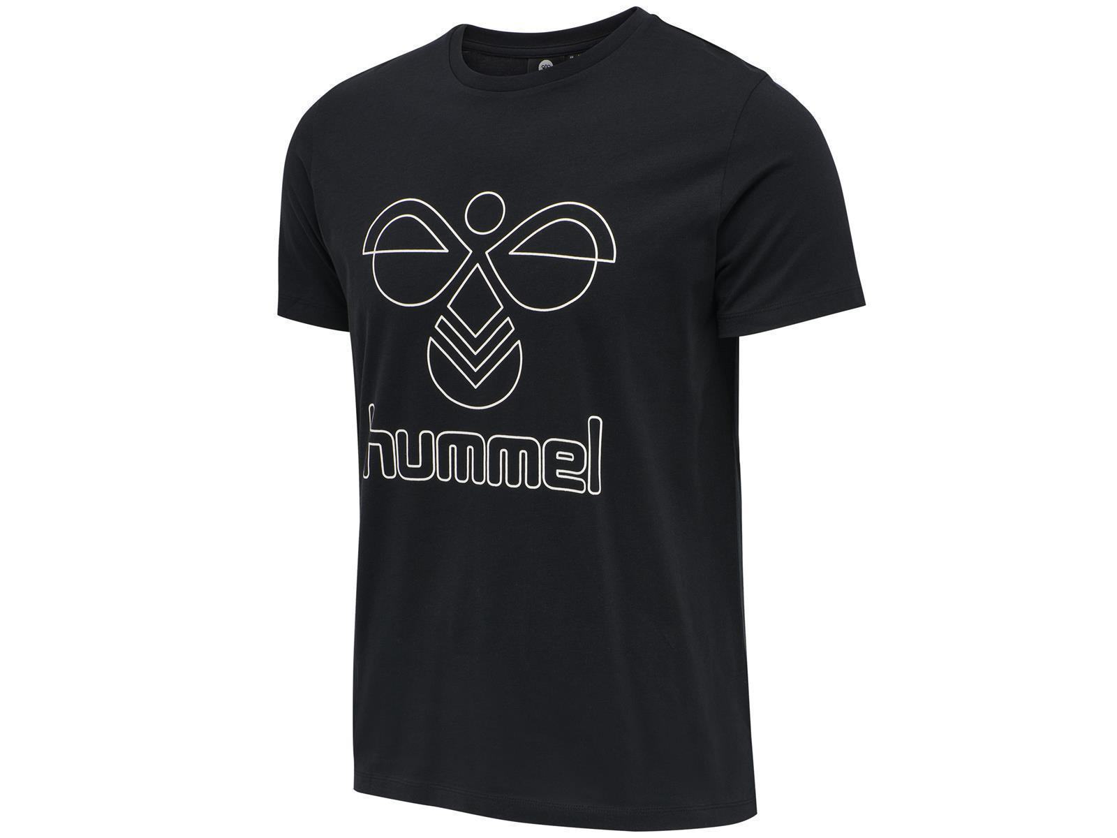 Hummel  hmlPETER T-SHIRT S/S Schwarz Größe S