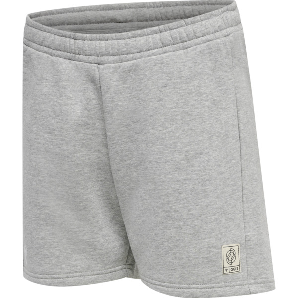 Hummel hmlGG12 SWEAT SHORTS WOMAN - GREY MELANGE - 2XL