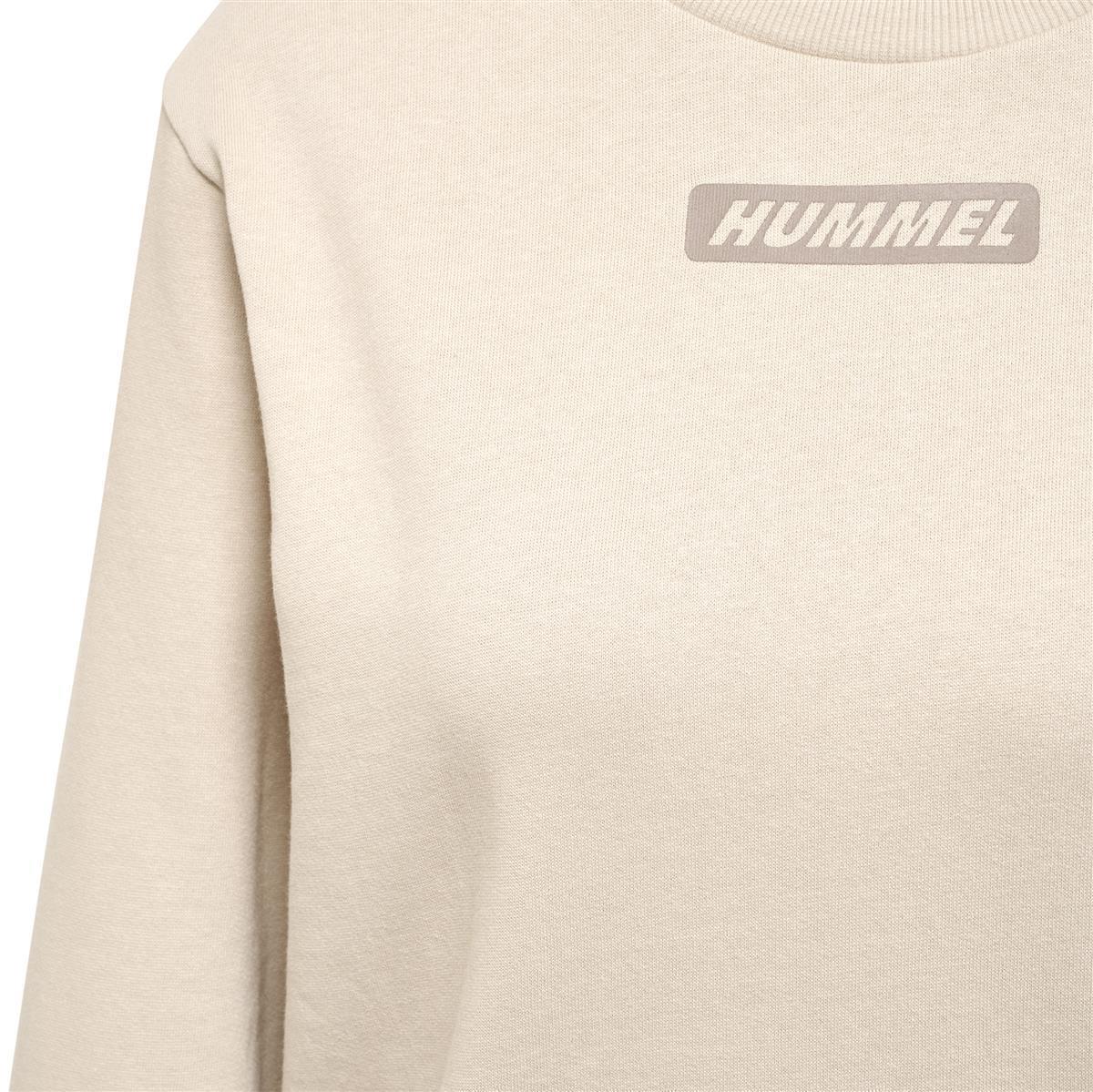 Hummel hmlTE ELEMENT SWEATSHIRT - CHATEAU GRAY - L