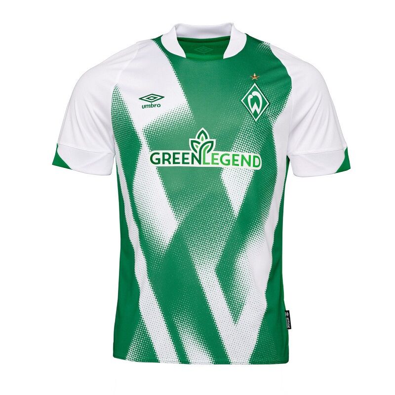 Umbro Werder Bremen Home Jersey Frauen Saison 2022/23 34 grün/weiß