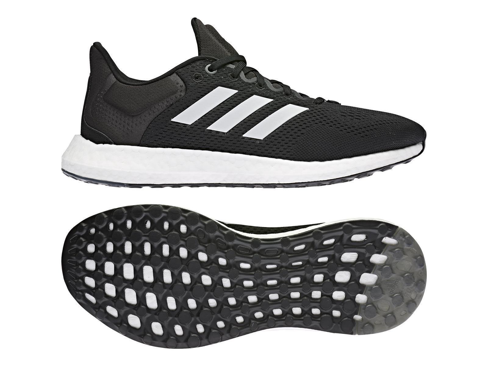 adidas Pureboost 21 Größe 44 Schwarz/weiß