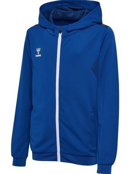 Hummel hmlAUTHENTIC PL ZIP HOODIE KIDS - TRUE BLUE - 176