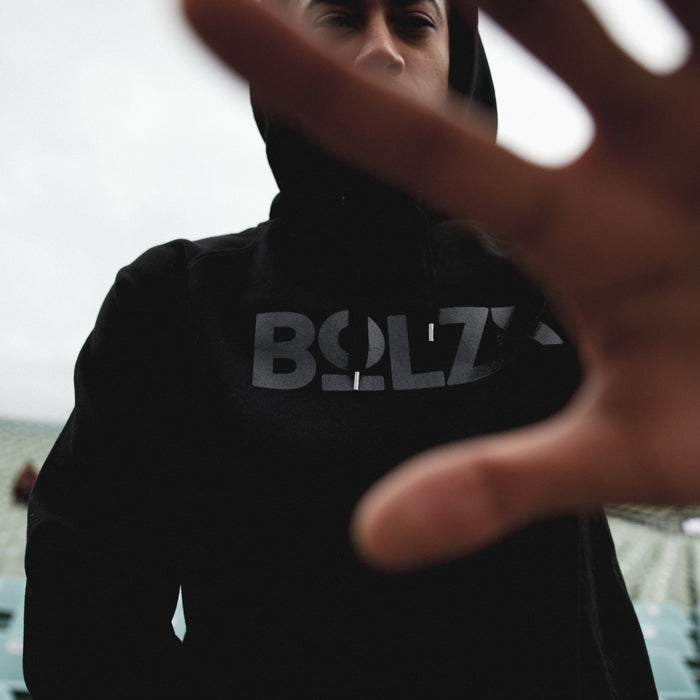 Bolzr Hoodie Schwarz Schwarz S