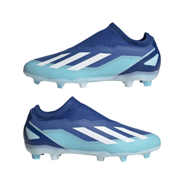 adidas X Crazyfast.3 LL FG Fussballschuhe Kinder blau 30,5
