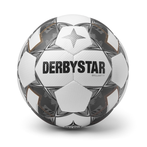 Derbystar Brillant TT v24 Trainingsball weiß/silber 5