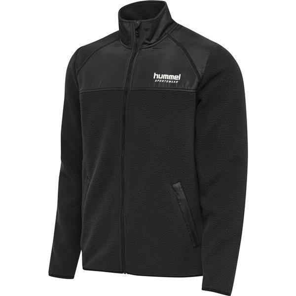 Hummel hmlLGC CHARLEY FLEECE JACKET - BLACK - S