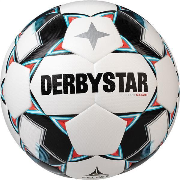 Derbystar Brillant s-Light v 20 Trainingsball weiss/blau/schwarz1 5