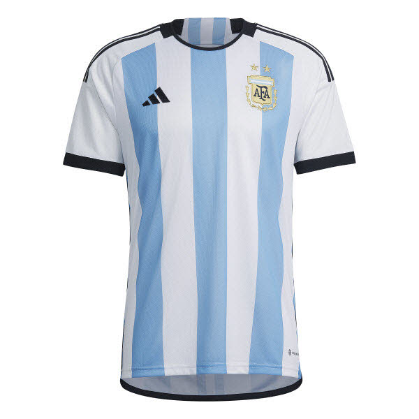 adidas Argentinien Heim Trikot Kinder 2022/23 HF1488 weiß/blau 152