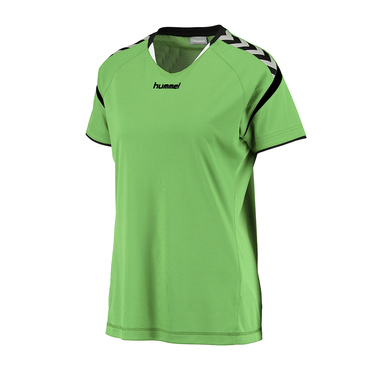 Hummel AUTH. CHARGE SS POLY JERSEY WO Größe XS Grün