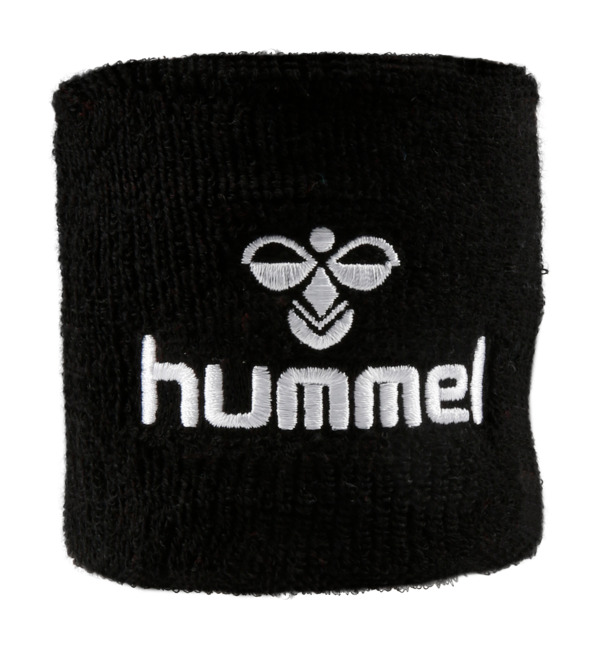 Hummel OLD SCHOOL SMALL WRISTBAND - BLACK/WHITE - 111