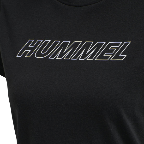 Hummel hmlTE CALI COTTON T-SHIRT - BLACK - XS