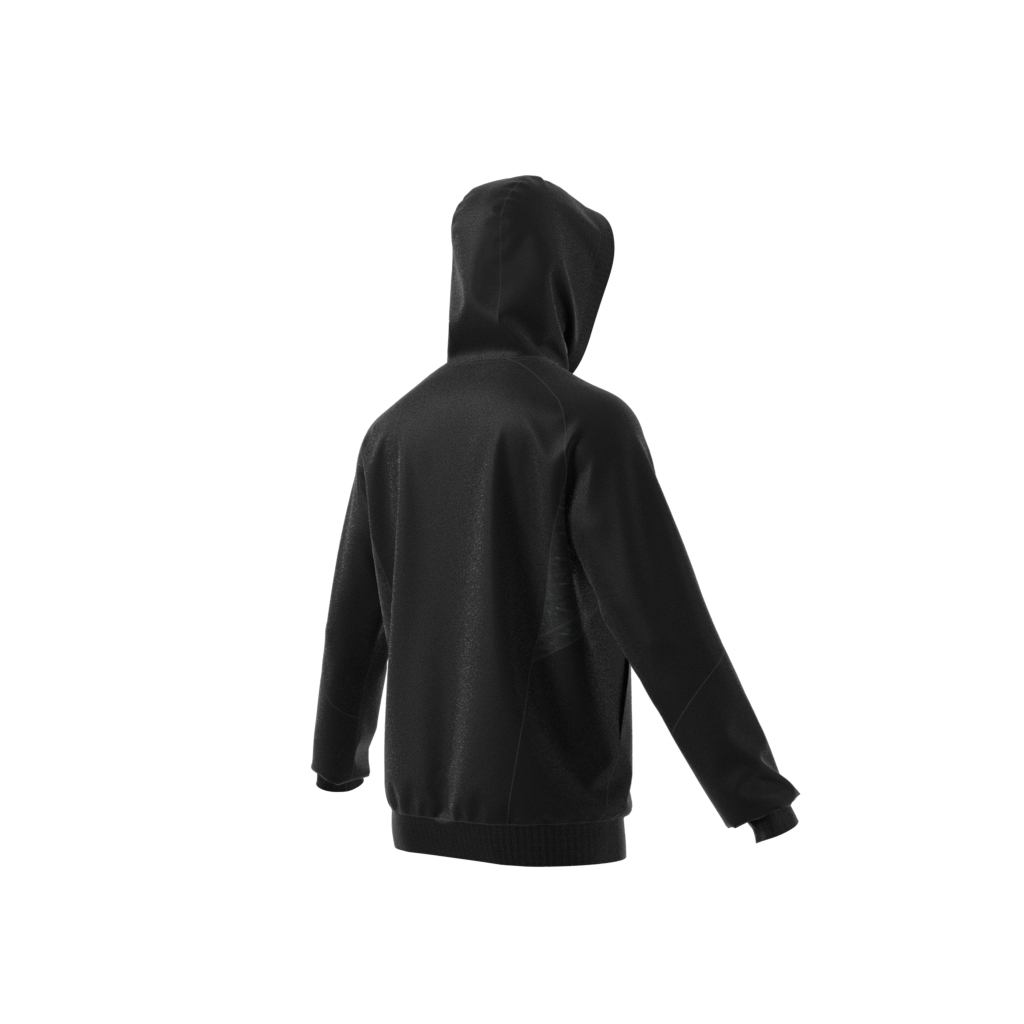 adidas CON22 HOODY BLACK/WHITE L