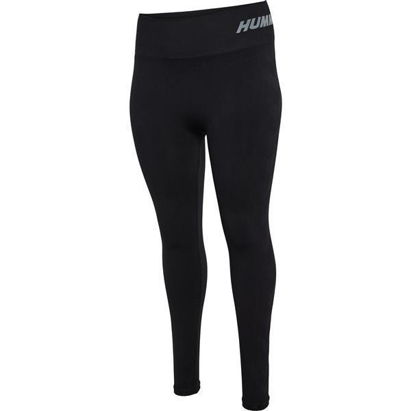 Hummel hmlTE PACE SEAMLESS HW TIGHTS PLUS - BLACK - 2XL