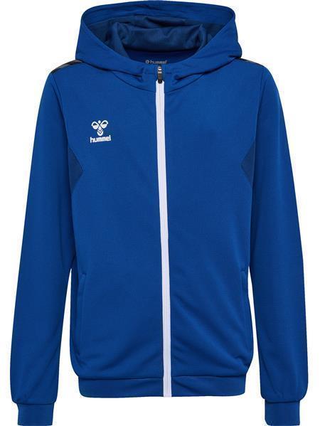 Hummel hmlAUTHENTIC PL ZIP HOODIE KIDS - TRUE BLUE - 176