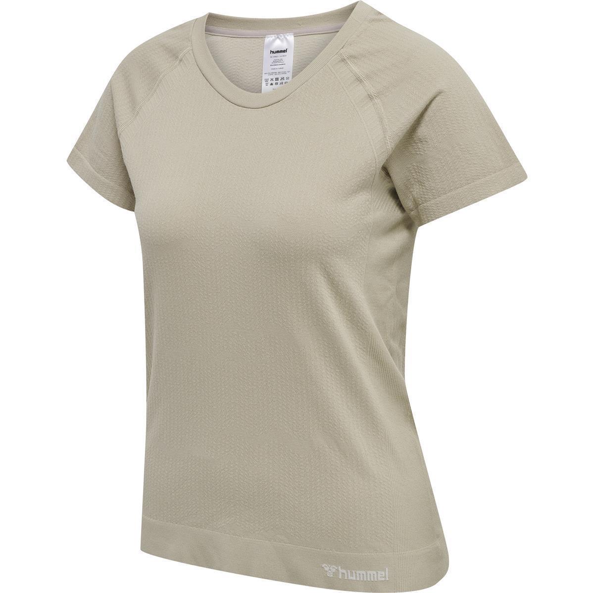 Hummel hmlMT FLOW SEAMLESS T-SHIRT - CHATEAU GRAY - M