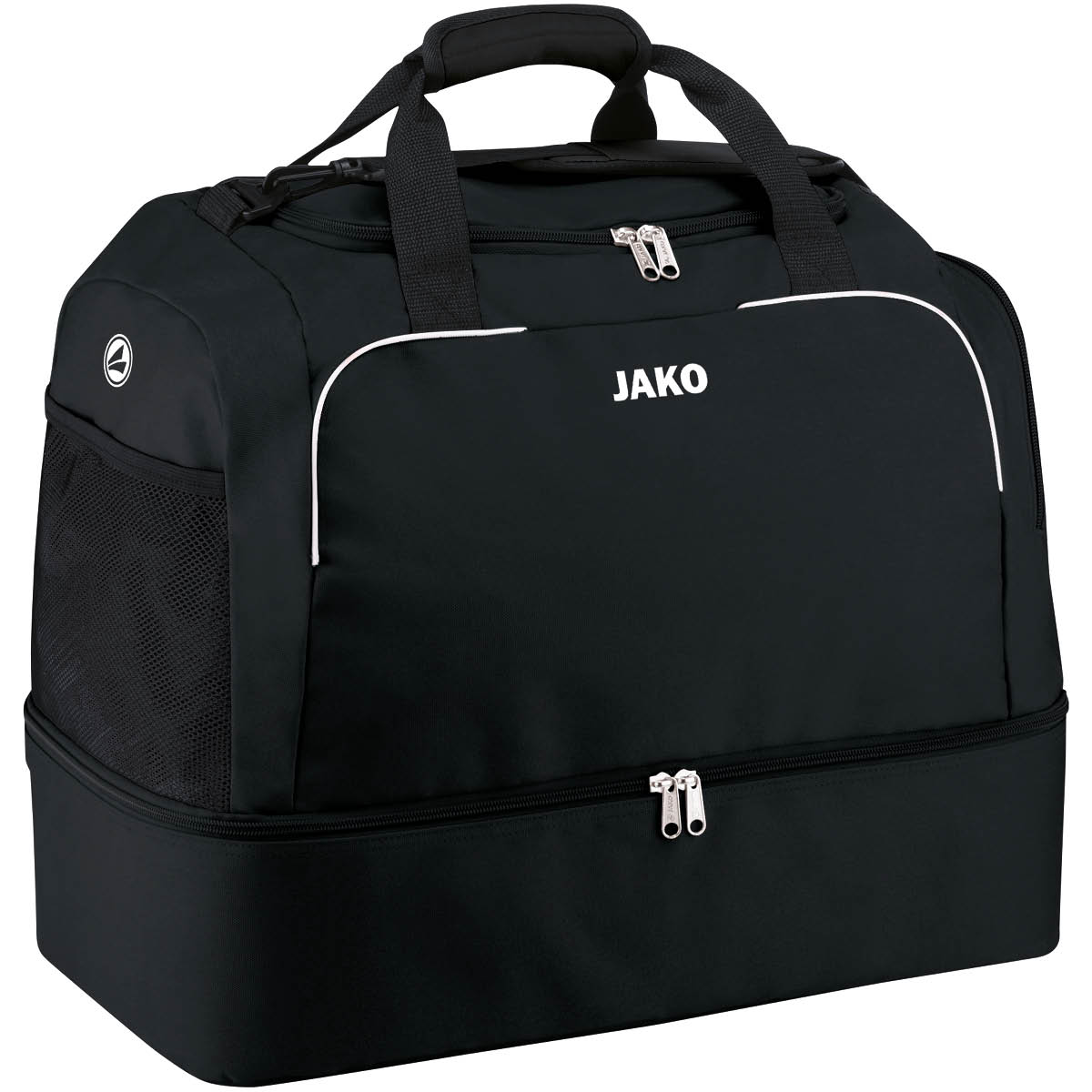 JAKO Sporttasche Classico  Junior (ca. 55 Liter) Schwarz