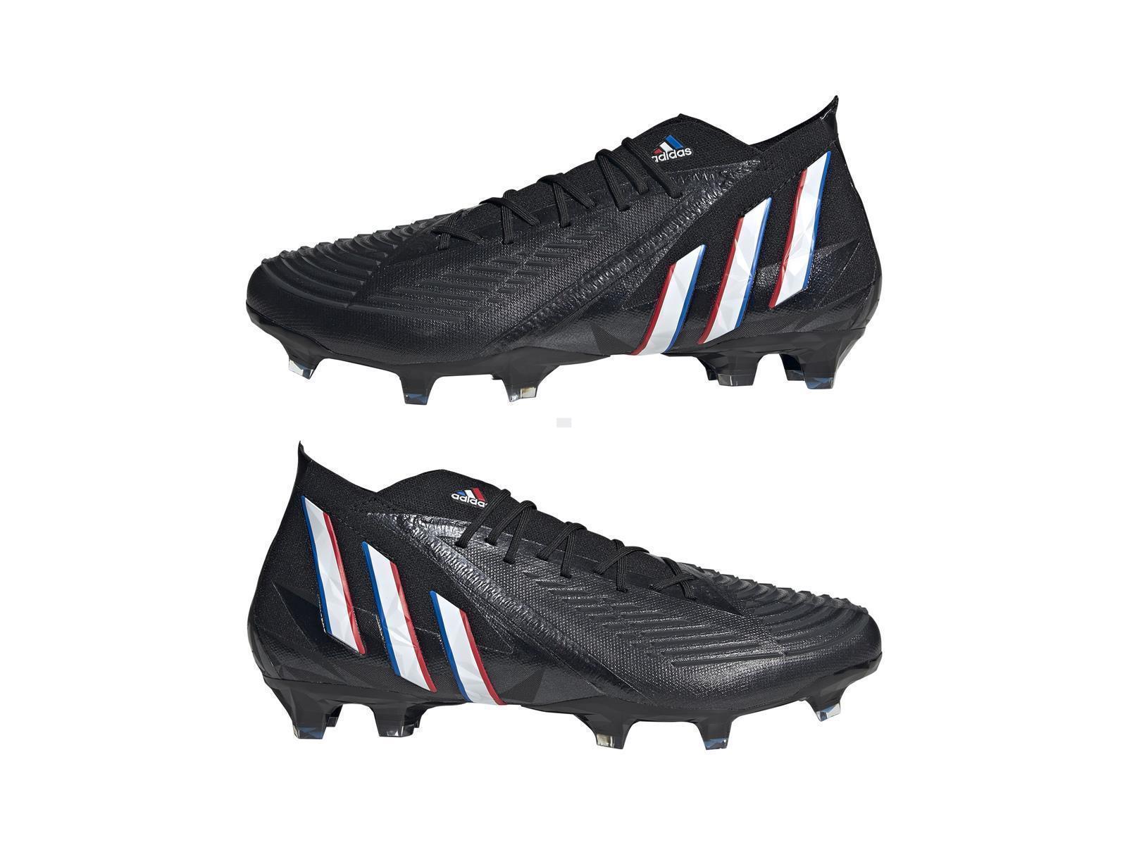 adidas PREDATOR EDGE.1 FG CBLACK/FTWWHT/VIVRED 41 1/3