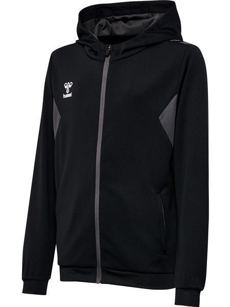 Hummel hmlAUTHENTIC PL ZIP HOODIE KIDS - BLACK - 152