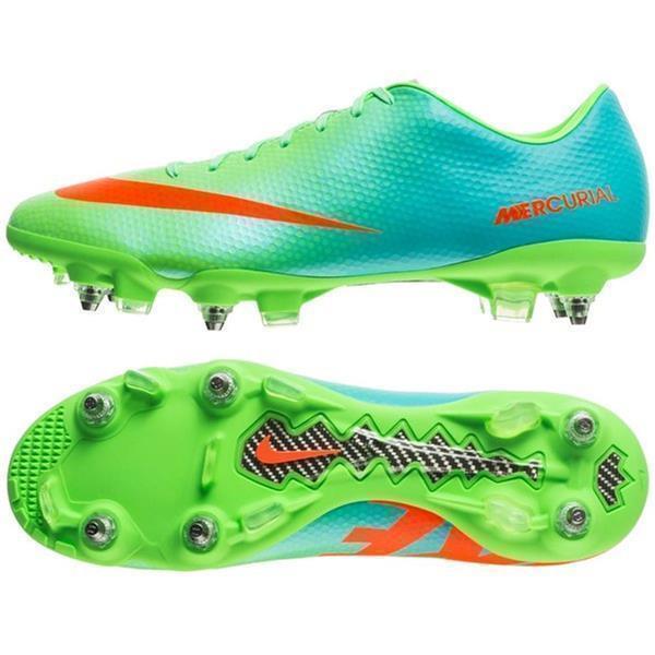 Nike Mercurial Veloce SG Pro grün/rot/blau 48,5