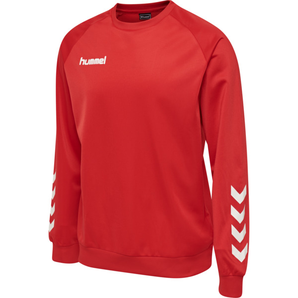 hmlPROMO POLY SWEATSHIRT - TRUE RED - 3XL