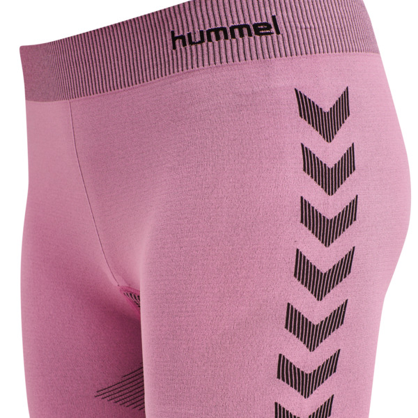 Hummel hmlFIRST SEAMLESS TRAINING SHORT TIGHTS WOMEN - DUSTY ROSE - XL/XXL