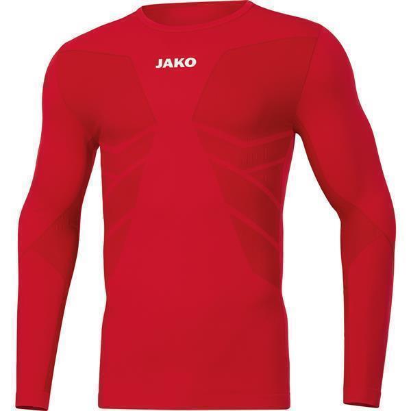 JAKO Longsleeve Comfort 2.0 XS Sportrot