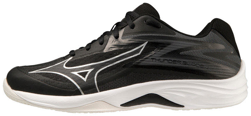 Mizuno Corporation Thunder Blade Z ( U ) Hallenschuh Herren black/silver 45